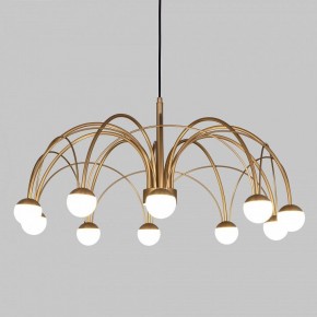 Люстра на штанге Eurosvet Ragno 90030/10 LED золото в Нягани - nyagan.ok-mebel.com | фото 4