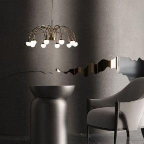 Люстра на штанге Eurosvet Ragno 90030/10 LED золото в Нягани - nyagan.ok-mebel.com | фото 6