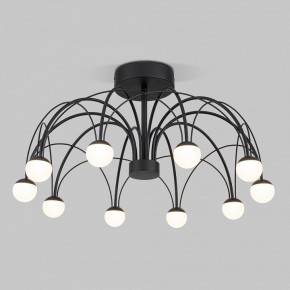 Люстра на штанге Eurosvet Ragno 90035/10 LED черный в Нягани - nyagan.ok-mebel.com | фото 2