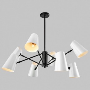 Люстра на штанге Imex MD.23670 MD.23670-8-P-BK в Нягани - nyagan.ok-mebel.com | фото