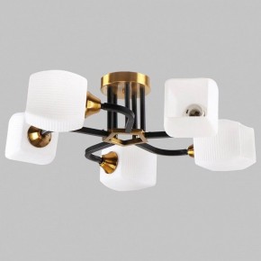 Люстра на штанге Imex MD.52009 MD.52009-5-S-BK+GAB в Нягани - nyagan.ok-mebel.com | фото