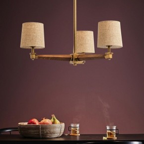 Люстра на штанге Imperiumloft Jorgenson Beige/Dark wood STAVRA01 в Нягани - nyagan.ok-mebel.com | фото 9
