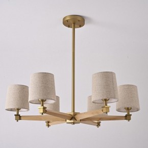 Люстра на штанге Imperiumloft Jorgenson Beige/Light wood STAVRA01 в Нягани - nyagan.ok-mebel.com | фото 3