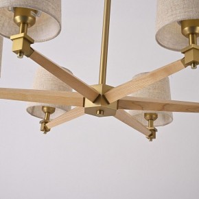 Люстра на штанге Imperiumloft Jorgenson Beige/Light wood STAVRA01 в Нягани - nyagan.ok-mebel.com | фото 6