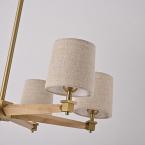 Люстра на штанге Imperiumloft Jorgenson Beige/Light wood STAVRA01 в Нягани - nyagan.ok-mebel.com | фото 7