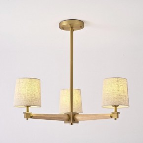 Люстра на штанге Imperiumloft Jorgenson Beige/Light wood STAVRA01 в Нягани - nyagan.ok-mebel.com | фото 2