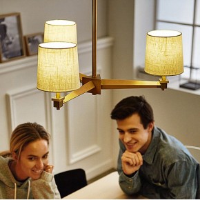 Люстра на штанге Imperiumloft Jorgenson Beige/Light wood STAVRA01 в Нягани - nyagan.ok-mebel.com | фото 8