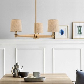 Люстра на штанге Imperiumloft Jorgenson White/Light wood STAVRA01 в Нягани - nyagan.ok-mebel.com | фото 6