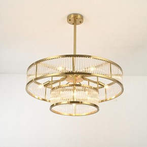 Люстра на штанге Imperiumloft RH Marais Round Chandelier D80 40,2668 в Нягани - nyagan.ok-mebel.com | фото 2