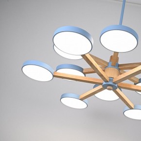 Люстра на штанге Imperiumloft TURNA Blue TURNA-DBL01 в Нягани - nyagan.ok-mebel.com | фото 6