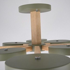 Люстра на штанге Imperiumloft TURNA Khaki TURNA-B01 в Нягани - nyagan.ok-mebel.com | фото 10