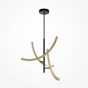 Люстра на штанге Maytoni Wabi MOD428PL-L27BK в Нягани - nyagan.ok-mebel.com | фото 2