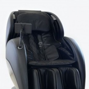 Массажное кресло PS6500 черно-серебряное в Нягани - nyagan.ok-mebel.com | фото 4