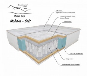 Матрас Soft 1200*1900/1950/2000*h200 в Нягани - nyagan.ok-mebel.com | фото