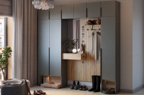 МЕБЕЛЬСОН К11 Прихожая (графит) в Нягани - nyagan.ok-mebel.com | фото