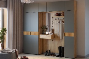 МЕБЕЛЬСОН К12 Прихожая (графит) в Нягани - nyagan.ok-mebel.com | фото