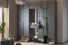 МЕБЕЛЬСОН К32 Прихожая (графит) в Нягани - nyagan.ok-mebel.com | фото