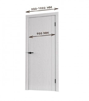 Межкомнатная дверь Bolivar Каньон браун (комплект) 900 в Нягани - nyagan.ok-mebel.com | фото