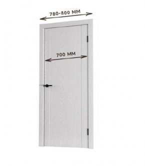 Межкомнатная дверь Bolivar Роялвуд белый (комплект) 700 в Нягани - nyagan.ok-mebel.com | фото