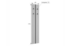 МЕРСИ Прихожая (модульная) белое дерево в Нягани - nyagan.ok-mebel.com | фото 2