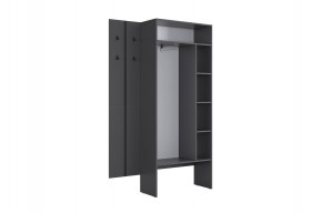 МЕРСИ Прихожая (модульная) графит в Нягани - nyagan.ok-mebel.com | фото 7
