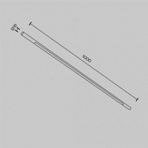 Модульный светильник Maytoni Basis C100CL-L1000-24W3-6K-BS в Нягани - nyagan.ok-mebel.com | фото 6