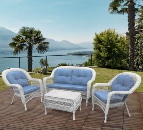Набор уличный LV-520 White/Blue в Нягани - nyagan.ok-mebel.com | фото 2