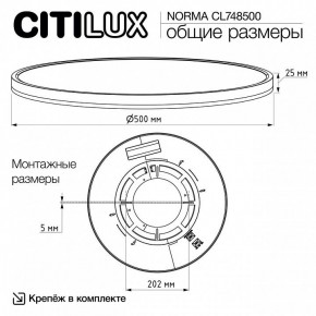 Накладной светильник Citilux Norma CL748500 в Нягани - nyagan.ok-mebel.com | фото 11