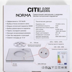 Накладной светильник Citilux Norma CL748K301 в Нягани - nyagan.ok-mebel.com | фото 8