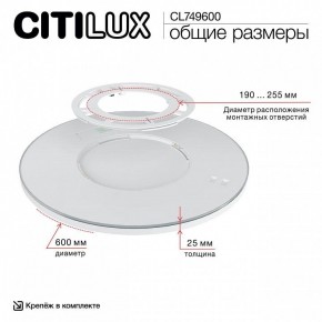 Накладной светильник Citilux NORMA CL749600 в Нягани - nyagan.ok-mebel.com | фото 12