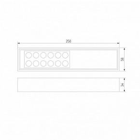 Накладной светильник Elektrostandard Tend a068850 в Нягани - nyagan.ok-mebel.com | фото 3