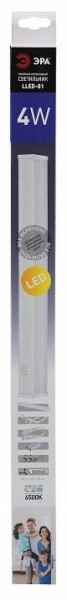 Накладной светильник Эра  LLED-01-04W-6500-W в Нягани - nyagan.ok-mebel.com | фото 4