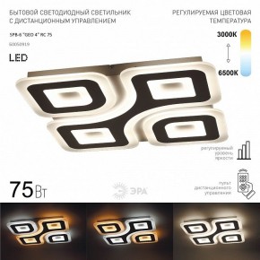 Накладной светильник Эра  SPB-6 GEO 4 RC 75 в Нягани - nyagan.ok-mebel.com | фото 2