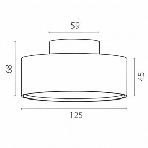 Накладной светильник Lightstar Acuto 215937 в Нягани - nyagan.ok-mebel.com | фото 3