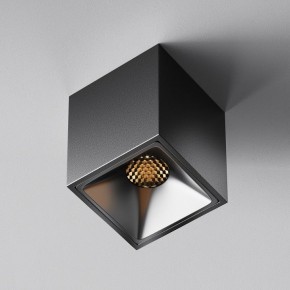 Накладной светильник Maytoni Alfa LED C065CL-8W2.7K-SQ-B в Нягани - nyagan.ok-mebel.com | фото 2