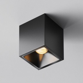 Накладной светильник Maytoni Alfa LED C065CL-8W2.7K-SQ-B в Нягани - nyagan.ok-mebel.com | фото 3