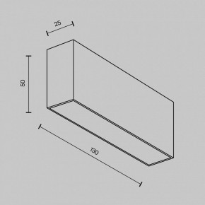 Накладной светильник Maytoni Basis C068CL-12W3-6K-B в Нягани - nyagan.ok-mebel.com | фото 6