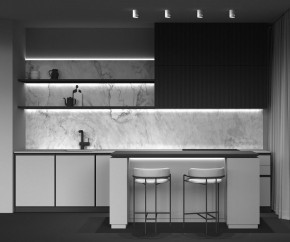 Накладной светильник Maytoni Orlo C085CL-9W4K-W в Нягани - nyagan.ok-mebel.com | фото 4