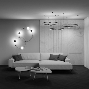 Накладной светильник Maytoni Plato TR152-1-7W4K-B в Нягани - nyagan.ok-mebel.com | фото 4