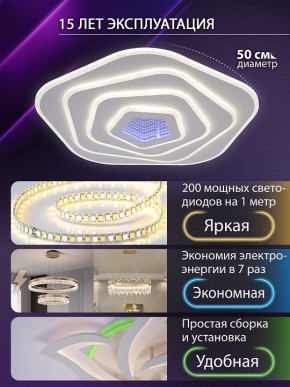 Накладной светильник Natali Kovaltseva PALACE LED LAMPS 81111/4C в Нягани - nyagan.ok-mebel.com | фото 4