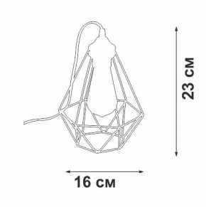 Настольная лампа декоративная Vitaluce V2803 V2803-1/1L в Нягани - nyagan.ok-mebel.com | фото 3