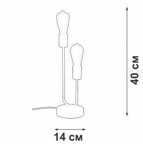 Настольная лампа декоративная Vitaluce V3005 V3005-1/2L в Нягани - nyagan.ok-mebel.com | фото 5