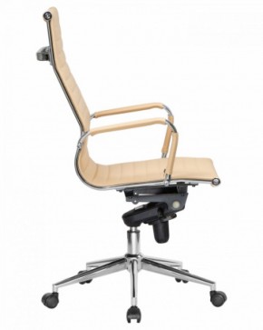 Офисное кресло для руководителей DOBRIN CLARK LMR-101F бежевый в Нягани - nyagan.ok-mebel.com | фото 3