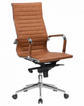 Офисное кресло для руководителей DOBRIN CLARK LMR-101F светло-коричневый №321 в Нягани - nyagan.ok-mebel.com | фото 2