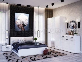НЭНСИ NEW Пенал 500 (Белый глянец холодный/Белый) в Нягани - nyagan.ok-mebel.com | фото 3