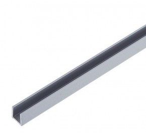 Планка торцевая "П" 4 мм для стеновой панели (алюминий) в Нягани - nyagan.ok-mebel.com | фото