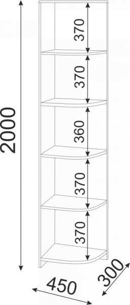 Подростковая ОСТИН (модульная) в Нягани - nyagan.ok-mebel.com | фото 32