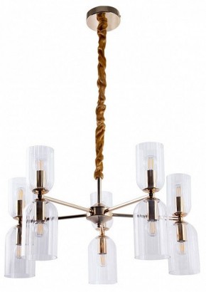 Подвесная люстра Arte Lamp Charm A1623LM-10GO в Нягани - nyagan.ok-mebel.com | фото