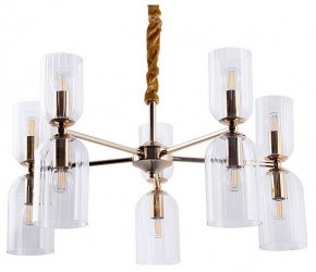 Подвесная люстра Arte Lamp Charm A1623LM-10GO в Нягани - nyagan.ok-mebel.com | фото 2
