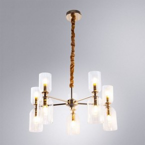 Подвесная люстра Arte Lamp Charm A1623LM-10GO в Нягани - nyagan.ok-mebel.com | фото 3